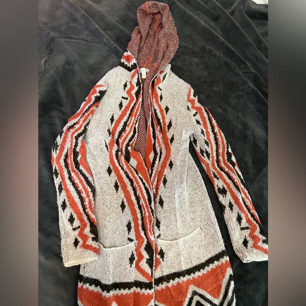 Sun & Shadow long tribal duster